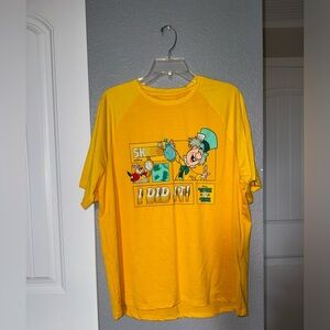 Mens Disney Alice in Wonderland 5k Marathon shirt 2033